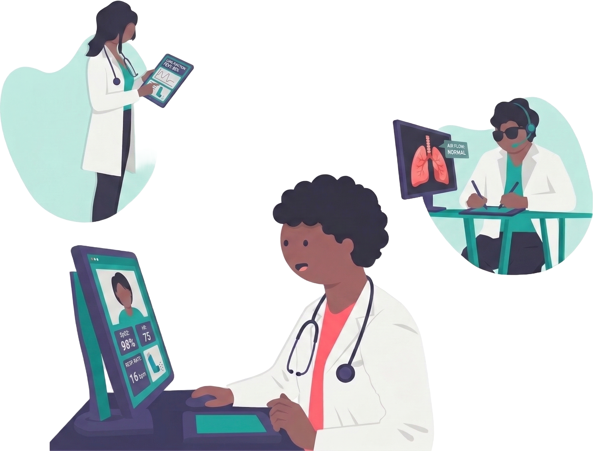 RespiraCare Remote Monitoring Doctors